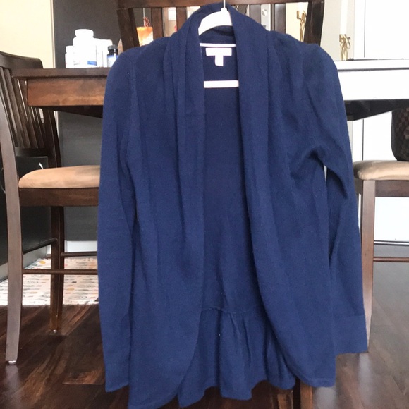 Lilly Pulitzer Bryn Cashmere Cardigan - Navy - Picture 3 of 6